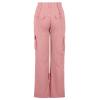 Cargo Pants for Women Mid Rise Pockets Baggy Trousers Loose Lightweight Hiking Pants Y2K Fashion Boyfriend Streetwear Pants view 4