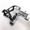 Aosekaa Bike Pedals with Clips and Straps Exercise Bike Pedals Antislip Universal 9/16 Thread for Stationary Bike Outdoor Bicycles, Left view 2