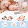 ZURLEFY Baby Girl Hats and Mittens Set for 0-6 Months, Newborn Hospital Hats with Bow for Infant Baby No Scratch Cotton Mittens Set(31-11) view 4