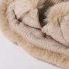Fluffy Knit Beanie Hats for Women, Winter Pompom Beanie Hats, Women Cat Ears Ear Cover Hat with Drawstring (f,M(56-58cm)) view 4