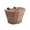 Wicker Basket Front Cargo for Women and Men, Fits Most Bikes, Beach Cruiser, Stationary Bike, Ebike, Road Bike, Woven Basket, Storage Basket (A) view 1