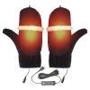 Heated Glove for Men Women Winter Fingerless Flip Top Glove 2 in 1 Electric Heating Warm Glove Knitted Fingerless Thermal Mitten view 3