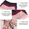 Avidlove Lace Boyshort Panty Sexy Underwear for Women Half Back Coverage Panties High Waisted Thongs Pack of 4 view 3