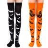 Halloween Pattern Over The Knee Tube Socks Dance Party Makeup Props Clown Socks view 2