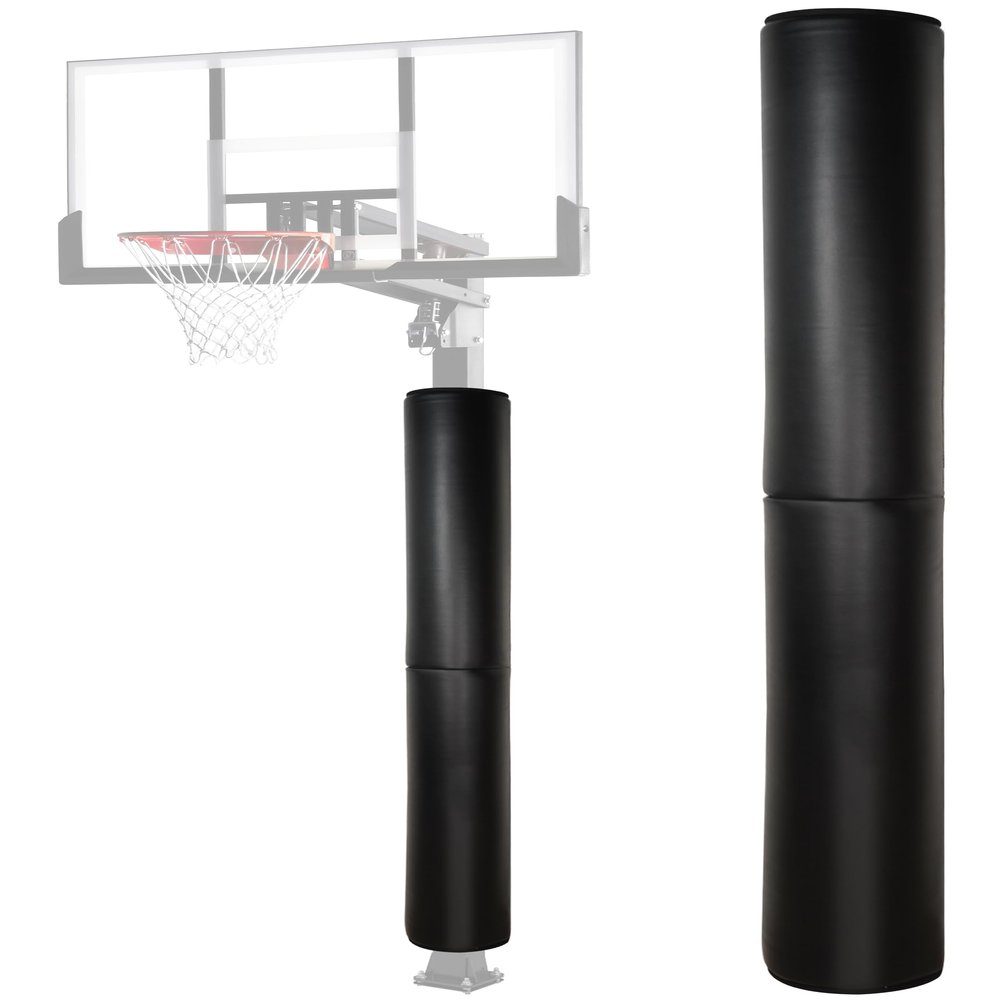 PHENEPUS Basketball Pole Pad, Heavy Duty Safety Pole Pads for Player Protection, 72" Tall Weatherproof Protective Padding for 2.5 Inch Sq. or Round Pole, Basement Garage Playground Poles Protector
