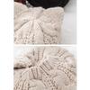 ECYC Ltd Cute Cat Ear Beanie Crochet Knitted Hat Chunky Cable Knit Hat Winter Warm Cap Snow Ski Beanies Skull Cap for Women Girls view 4