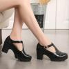 Ctreela Mary Jane Shoes for Women Girls Chunky Wedges T-Straps Oxfords Shoes Baroque Dress Shoes Platform Goth Lolita Shoes view 3
