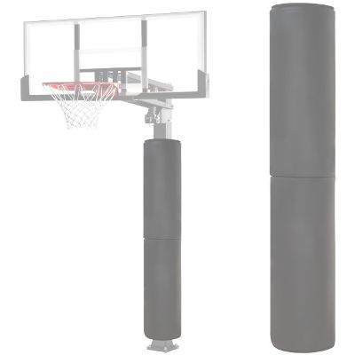 PHENEPUS Basketball Pole Pad, Heavy Duty Safety Pole Pads for Player Protection, 72" Tall Weatherproof Protective Padding for 2.5 Inch Sq. or Round Pole, Basement Garage Playground Poles Protector