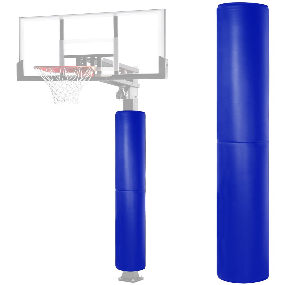 PHENEPUS Basketball Pole Pad, Heavy Duty Safety Pole Pads for Player Protection, 72" Tall Weatherproof Protective Padding for 2.5 Inch Sq. or Round Pole, Basement Garage Playground Poles Protector