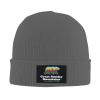 Great Smoky Mountains National Park Beanie Hat Men Winter Hat Women Knit Stocking Hat Slouchy Skull Cap Hedging Hat Deep Heather view 2