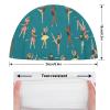 Dancing Ballerinas Unisex Swim Cap Waterproof Swimming Hat for Long and Short Hair Bathing Cap view 2