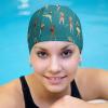 Dancing Ballerinas Unisex Swim Cap Waterproof Swimming Hat for Long and Short Hair Bathing Cap view 4