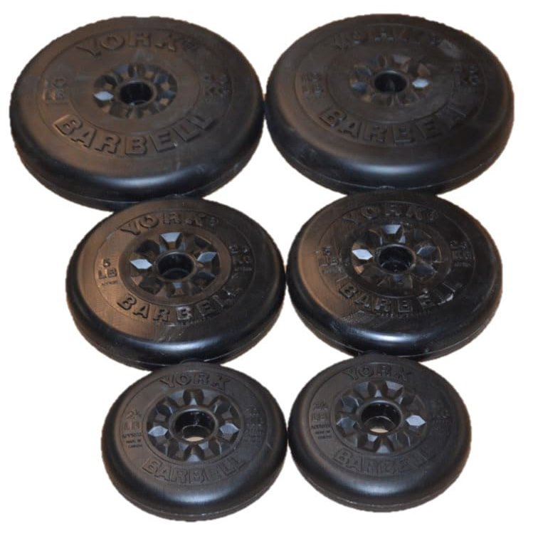 Aerobic Weight Set (2 x 10 lb, 2 x 5 lb, 2 x 2.5 lb)