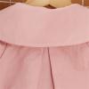 Baby Girls Trench Jackets Buttons Bowknot Windbreaker Autumn Spring Jacket Outwear (Pink, 3-4 Years) view 2