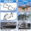 WIN.MAX Crampons for Shoes, Traction Cleats Ice Snow Grips with 19 Stainless Steel Spikes, Shoe Talons Anti - Slip Boots Spikes for Walking, Jogging, Climbing and Hiking (Grey, L) view 4