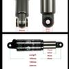 Rear Shock Absorber Mountain Bike Cycling, 185/190/200mm Spring Shock Absorber Rear Biliary Spring Shock With Screws Kit (Size : 190/1000lbs) view 3