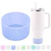 WORBSS Glitter Silicone Boot, Compatible with Stanley Tumbler H2.0 20 30 40oz & Hydro Flask 18-24oz, Accessories for Wide Mouth Water Bottles Protector Bottom Sleeve Cover Bumper As the Best Gfit view 1