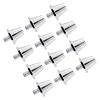 Aosekaa 12Pcs Soccer Cleats M5 Threaded Aluminum Spikes 13mm Replacement view 1