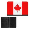 Canada Flag Passport Wallet Travel Passport Case Passport Protector Cover with Card Slot view 2