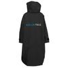 AQUATEC Surf Poncho Changing Robe - Changing Ponchos Kids | Hooded Beach Towel | Swimming Poncho & Surfing Changing Robe (Black, Kids Large) view 3