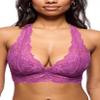 Mia Lace Bralette for Women, Unpadded and Unlined Wireless Bra, Perfect Racerback Everyday Lingerie (Large, Ice Water) Hot Pink view 1