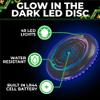 Toysery LED Light Up Fresbee - Glow in The Dark Fresbee for Kids and Adults, Flying Disc Adventure for Day and Night - Easy to Use Ideal for Camping Game (Blue) view 4