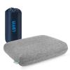 LSFFM Travel & Camping Memory Foam Pillow, Travel Essentials, Hammock Pillows with Double-Layered Pillow Cover, Easy to Clean, Compact Travel Pillows for Sleeping (Grey) view 1