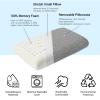 LSFFM Travel & Camping Memory Foam Pillow, Travel Essentials, Hammock Pillows with Double-Layered Pillow Cover, Easy to Clean, Compact Travel Pillows for Sleeping (Grey) view 4