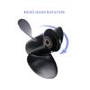 MARKGOO Propeller 10 3/8X14 Pitch RH 13 Spline Tooth with Hub Kit for Mercury Mariner Outboard 25 30 35 40 45 50 55 60 70 75 HP Boat Motor Engine Parts Aluminum Prop 10.38X14P 48-816706A45 view 4