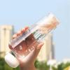INLIMA Drinking Glasses 550ml Sports Water Bottle With Cat Paw Shape Tea Strainer Portable Large Capacity Milk Juice Tea Water Bottles Fitness Bike Cup view 2