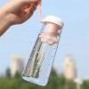 INLIMA Drinking Glasses 550ml Sports Water Bottle With Cat Paw Shape Tea Strainer Portable Large Capacity Milk Juice Tea Water Bottles Fitness Bike Cup view 3