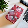 BFLCTTBD Red Cow Card Holder Faux Leather Card Holder Credit Card Binder Rolodex Card Holder Mini Credit Card Holder Women Cute Card Holder view 3