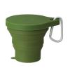 INLIMA Drinking Glasses Folding Cup Foldable Collapsible Telescopic Water Bottle Outdoor Travel Cups Teacups Ware Jug Drink Water (Color : Green) view 1