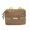 EXCELLENT ELITE SPANKER Tactical Molle Admin Pouch Utility Organizer EDC Medical Bag Utility EDC Tool Pouch with Shoulder Strap Attachment Pouches Waist Bag (Coyote Brown) view 1