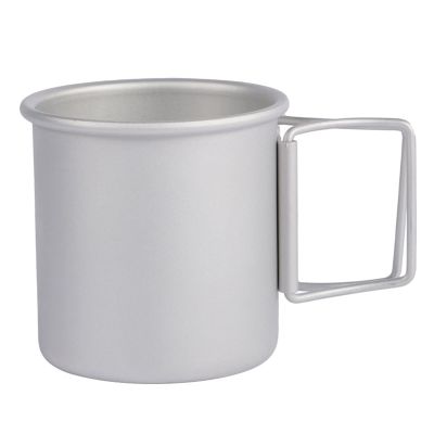 INLIMA Drinking Glasses Camping Mug Tourist Tableware Picnic Utensils Outdoor Kitchen Equipment Travel Cooking set Cookware Hiking (Color : White)