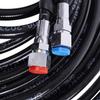 AIVWUMOT 24ft Hydraulic Hose Kit HO5124 Compatible with SeaStar Outboard Steering Boat Teleflex Marine view 3