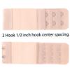SAMGU Bra Extender 2 Hook 1/2 inch Hook Spacing, Elastic Stretchy Bra Extension Strap, Bra Band Extender view 2