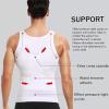 lunhaifi Sculptcore - MenS Body Shaper, Shapeflex Tank, Mannen Shaper Tank Top, Slim Belt Vest Shaper for Men (Black*3,S) view 3