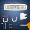 Nilight Marine LED Pods Navigation Lights 2PCS 72W White Flood Beam Ponton Boat Deck Dock Lighting for Night Fishing T-top Stern Yacht Kayak Port Sailboat Trucks Tractors view 2