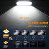 Nilight Marine LED Pods Navigation Lights 2PCS 72W White Flood Beam Ponton Boat Deck Dock Lighting for Night Fishing T-top Stern Yacht Kayak Port Sailboat Trucks Tractors view 3