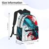 ZISHAK Abstract Paint Splashes Lightweight And Ultra-Comfortable Casual Backpack:Easily Portable Backpack For Camping,Hiking view 4