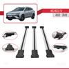 acpar Compatible with MG MG5 EV 2022-2025 Cross Bar FLY Model Car Roof Rack Cross Bar 3 BARS GREY view 3