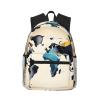 ZISHAK Abstract World Map Lightweight And Ultra-Comfortable Casual Backpack:Easily Portable Backpack For Camping,Hiking view 1