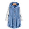 LCMTWX Lined Rain Jacket Women Women'S Jackets for Travel Girls Fur Coat Quarter Zip Fleece Pullover Women Pullover Zip Up Women Fleece Jacket Zip Up Hiking Pullover Women Birthday Gifts for Men view 4