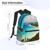 ZISHAK Island Of Cuba Lightweight And Ultra-Comfortable Casual Backpack:Easily Portable Backpack For Camping,Hiking view 4