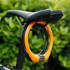 ZECHAO Anti-Theft Bike Locker,Mountain Bike Scooter Padlock Portable Safety Wheel Locker for Bike 4-Digit Password Locker Anti-Theft Lock view 3