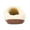 Deer Stags Mens Lodge Faux Fur Lined Slide Slippers Brown 9-10 Medium (D) view 2