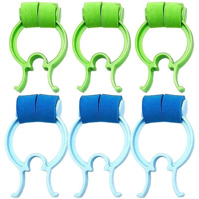 6pcs Foam Nose Clips for Emergency Nosebleed Stopper, Nasal Clamps Nose Bleed Stopper Epistaxis Treatment Clips for Home, School, Sports Teams