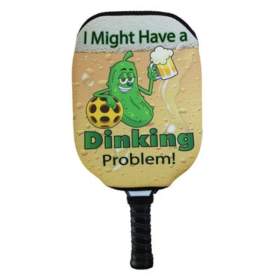 BeeJos Pickleball Paddle Cover - Slip-On, Standard Size, Handmade in USA