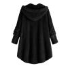 Aesthetic Fall Clothes Work Attire for Women Office Pea Coat Women Fall Tops for Women Women Fleece Jacket Cute Fall Jackets Micro Fleece Jacket Women Birthday Gifts for Men view 3